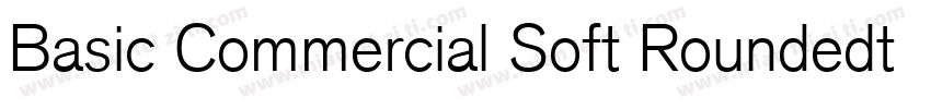 Basic Commercial Soft Roundedtrade字体转换
